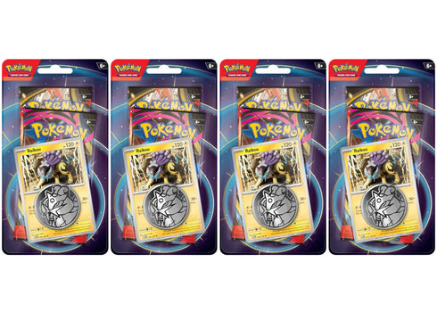 2025 Pokémon Mega Evolution Raikou 2 Booster Blister Pack 4x Lot