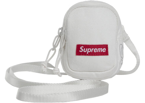 Supreme Denim Mini Utility Bag White