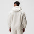 0887. Sherpa Recovery Full Zip Hoodie - Ivory Cream/White