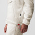 0553. Sherpa Recovery Hoodie - Ivory Cream/Black