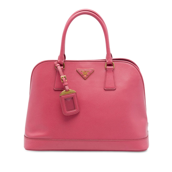 Open Promenade Bag Saffiano Leather Large