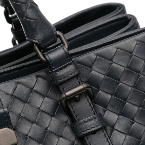 Roma Bag Intrecciato Nappa Small