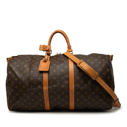 Keepall Bandouliere Bag Monogram Canvas 55