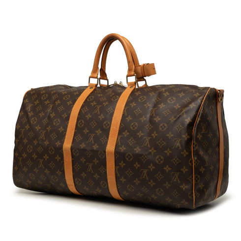 Keepall Bandouliere Bag Monogram Canvas 55