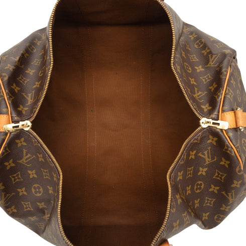 Keepall Bandouliere Bag Monogram Canvas 55