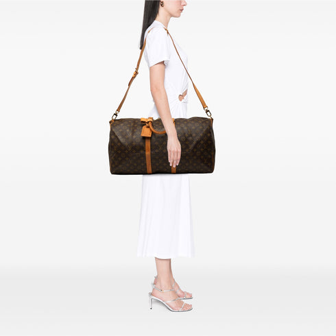 Keepall Bandouliere Bag Monogram Canvas 55