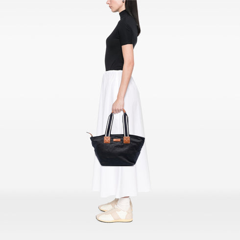 Web Zip Tote GG Canvas Medium