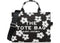 Marc Jacobs The Daisy Canvas Medium Tote Bag Black/White
