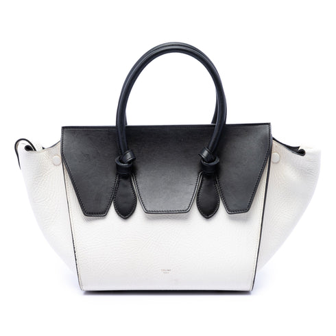 Tie Knot Tote Grainy Leather Small