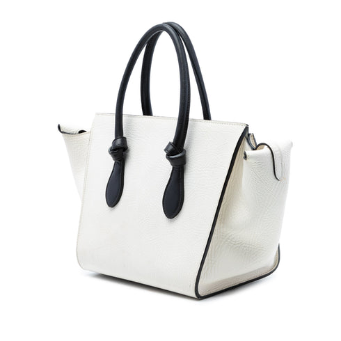 Tie Knot Tote Grainy Leather Small
