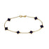 VVS Jewelry Gold Clover Bracelet - 14k Gold & Stainless Steel