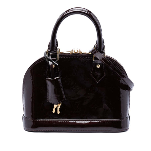 Alma Handbag Monogram Vernis BB