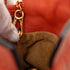 Flamenco Knot Clutch Leather Mini