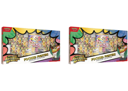 2026 Pokémon Mega Evolution Ascended Heroes Focused Fighters Premium Collection (Sam's Club Exclusive) 2x Lot