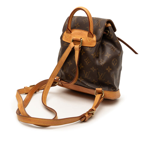 Vintage Montsouris Backpack Monogram Canvas PM