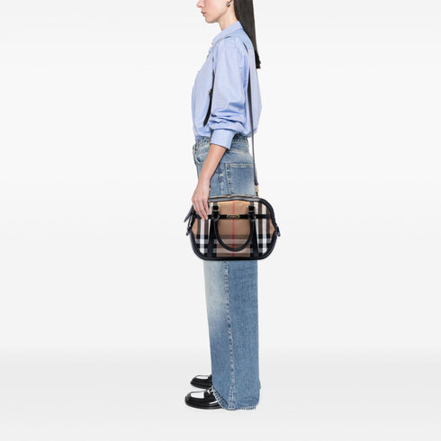 Bridle Orchard Bag House Check Canvas Small