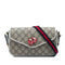 Ophidia Flap Shoulder Bag GG Coated Canvas Mini