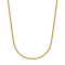 2mm Gold Flat Snake Chain