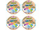 Squishy Bun The Original Viral Mystery Squishy Dumpling (Diamond Edition) Blind Box 4x Lot