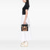 Tricolor Luggage Bag Leather Mini
