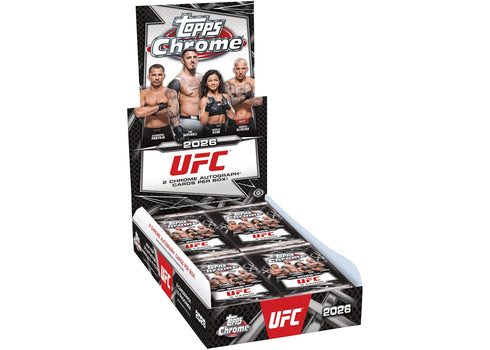 2026 Topps Chrome UFC Hobby Box