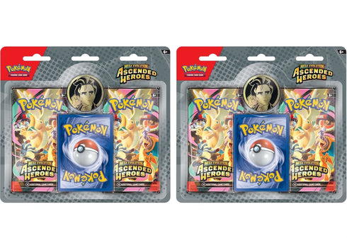 2026 Pokémon Mega Evolution Ascended Heroes 2-Pack Blister (Random Promo) 2x Lot