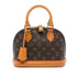 Alma Handbag Monogram Canvas BB