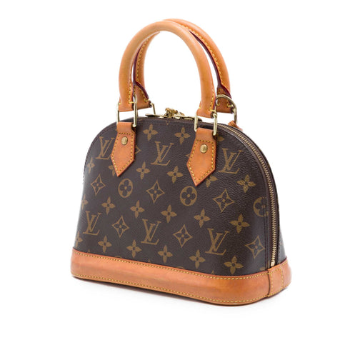 Alma Handbag Monogram Canvas BB