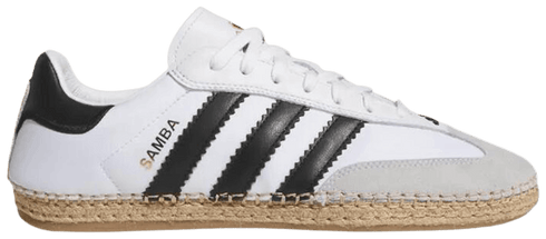 adidas Samba Espadrille CLOT By Edison Chen White Black