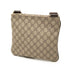 Zip Top Messenger Bag GG Coated Canvas Small