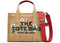 Marc Jacobs The Medium Tote Embroidery Daisy Raffia Natural