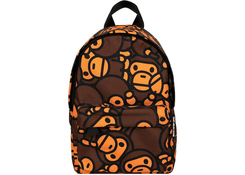 BAPE Baby Milo Small Backpack Brown