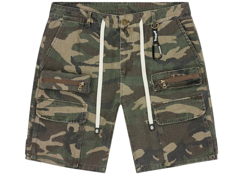 Godspeed Militia Cargo V2 Shorts Woodland Camo