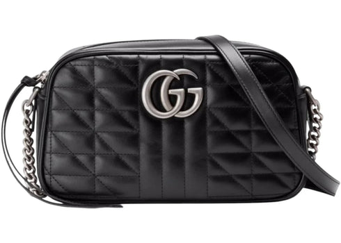 Gucci GG Marmont Small Shoulder Bag Black