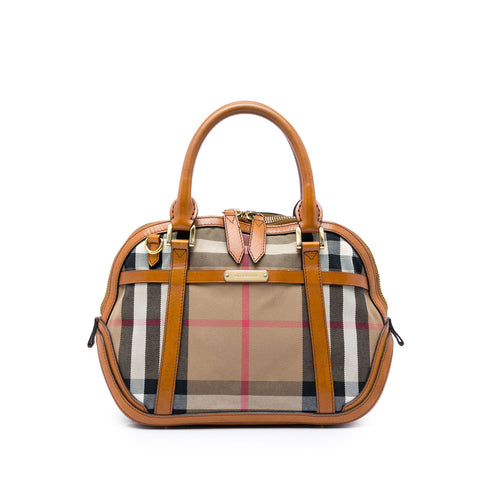 Bridle Orchard Bag House Check Canvas Small