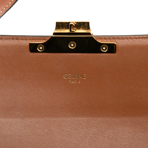 Triomphe East-West Shoulder Bag Triomphe Coated Canvas