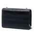 Classic Monogram Tassel Crossbody Bag Crocodile Embossed Leather Small