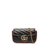 GG Marmont Flap Bag Diagonal Quilted Leather Super Mini