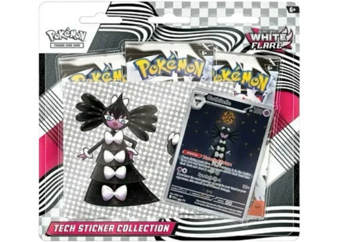 2025 Pokémon Scarlet & Violet White Flare Tech Sticker Collection Blister Pack