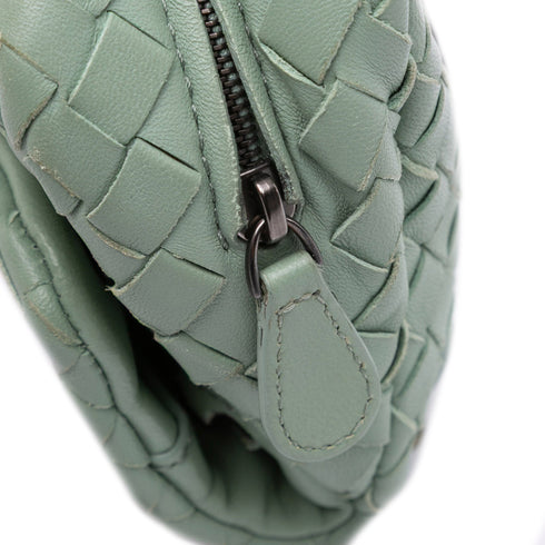 Expandable Chain Crossbody Bag Intrecciato Nappa Small