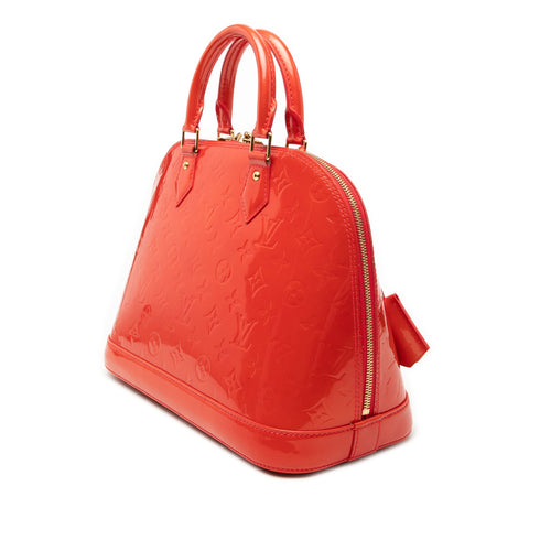 Alma Handbag Monogram Vernis PM