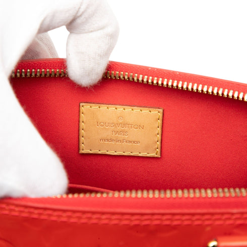 Alma Handbag Monogram Vernis PM