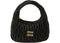 Miu Miu Wander Matelasse Nappa Leather Mini Hobo Bag Black