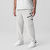 1033. Deltapeak® Cargo Cinch Jogger - Light Grey