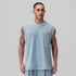 1092. Towel Terry Cutoff - Light Sky