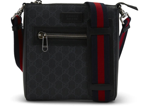 Gucci Messenger GG Supreme Small Black/Grey