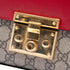 Padlock Shoulder Bag GG Coated Canvas and Leather Small