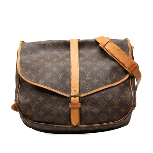 Saumur Handbag Monogram Canvas 35
