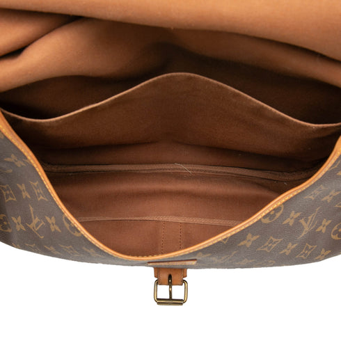 Saumur Handbag Monogram Canvas 35