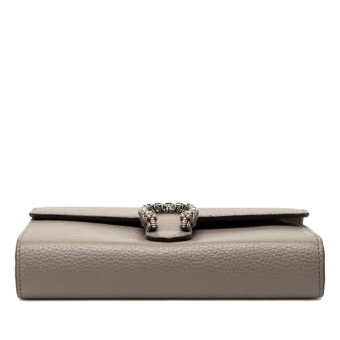 Dionysus Chain Wallet Leather with Embellished Detail Small